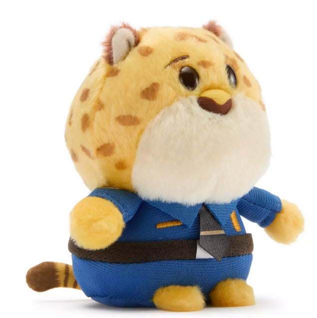 Disney Store Japan Zootopia Urupocha Chan Plush Set of 2 Clawhauser Gazelle Mini 4” NWT