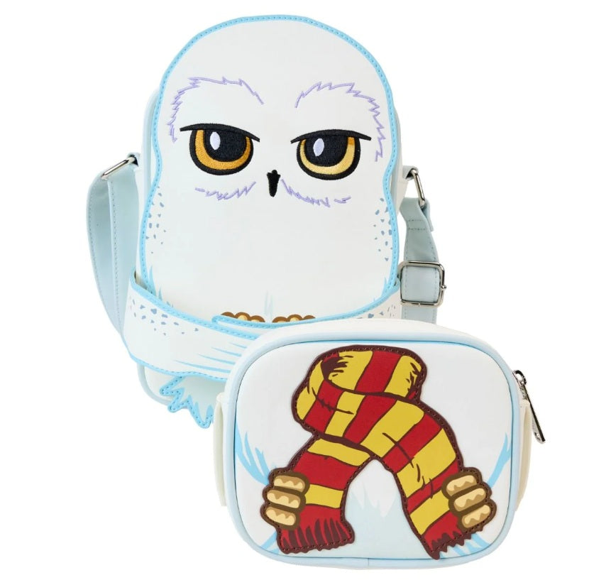 Loungefly Harry Potter Hedwig Crossbuddies Cosplay Crossbody Bag New with Tags