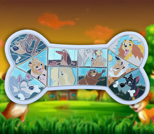 Bone puzzle frame