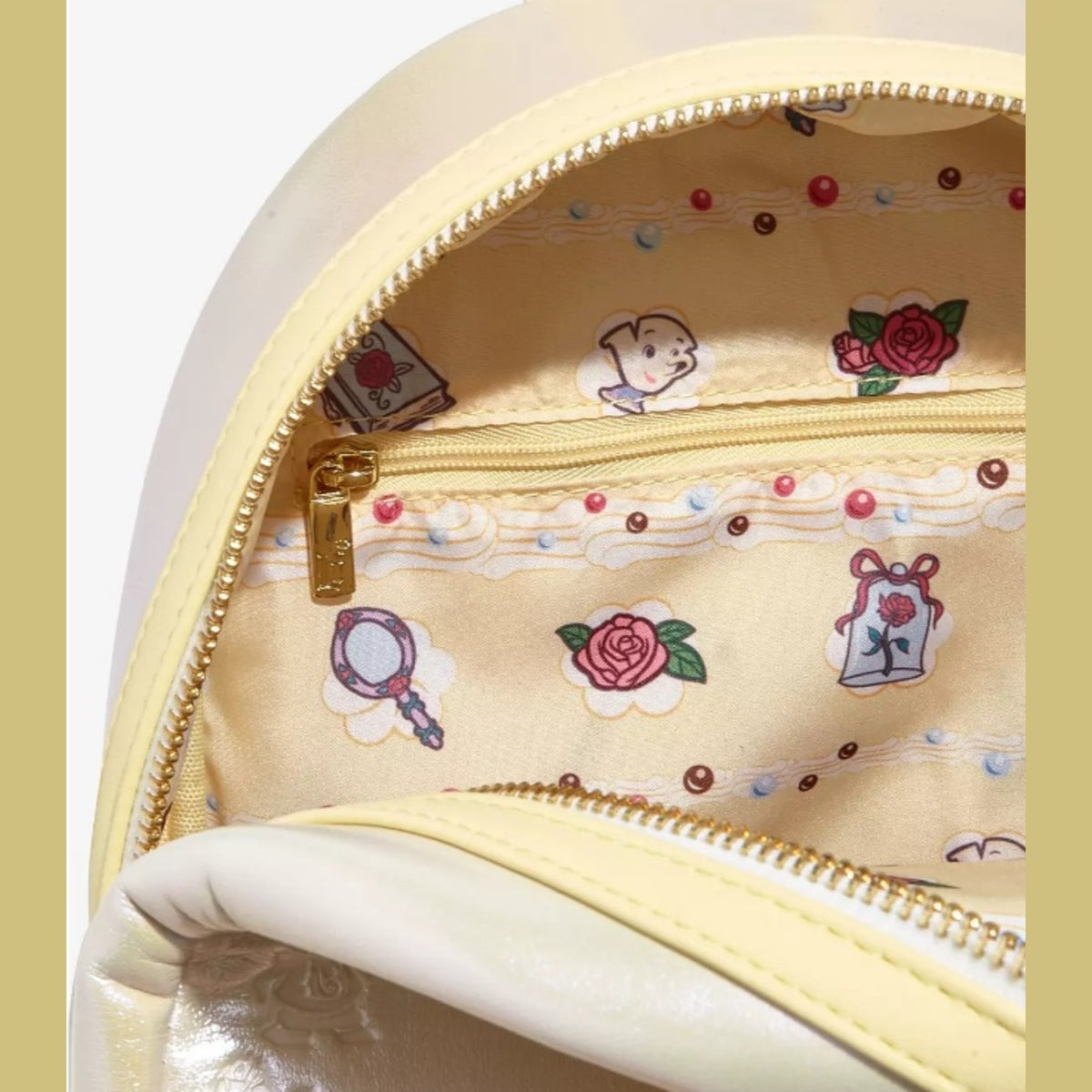 Disney Loungefly Cake Mini Backpack NWT & Free Accessories Bundle - Belle