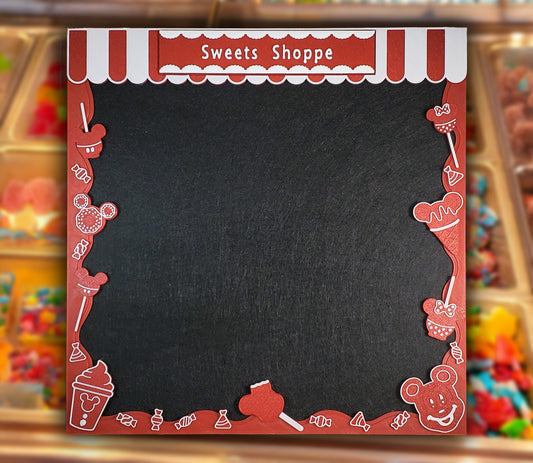 Candy Shoppe pinboard - 11.5"x11.75"