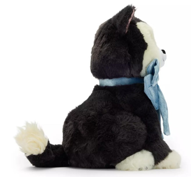 Disney Store Japan Figaro Plush with Bow Pinocchio Cat 12.5” NWT