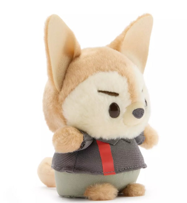 Disney Store Japan Zootopia Urupocha Chan Plush Set of 2 Finnick Lemming Mini 4” NWT