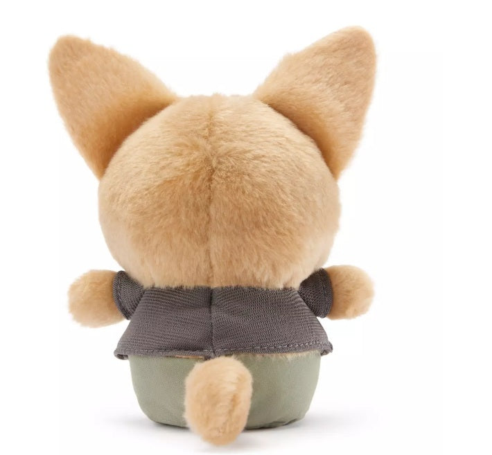 Disney Store Japan Zootopia Urupocha Chan Plush Set of 2 Finnick Lemming Mini 4” NWT