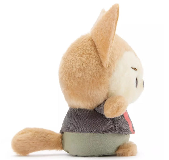 Disney Store Japan Zootopia Urupocha Chan Plush Set of 2 Finnick Lemming Mini 4” NWT