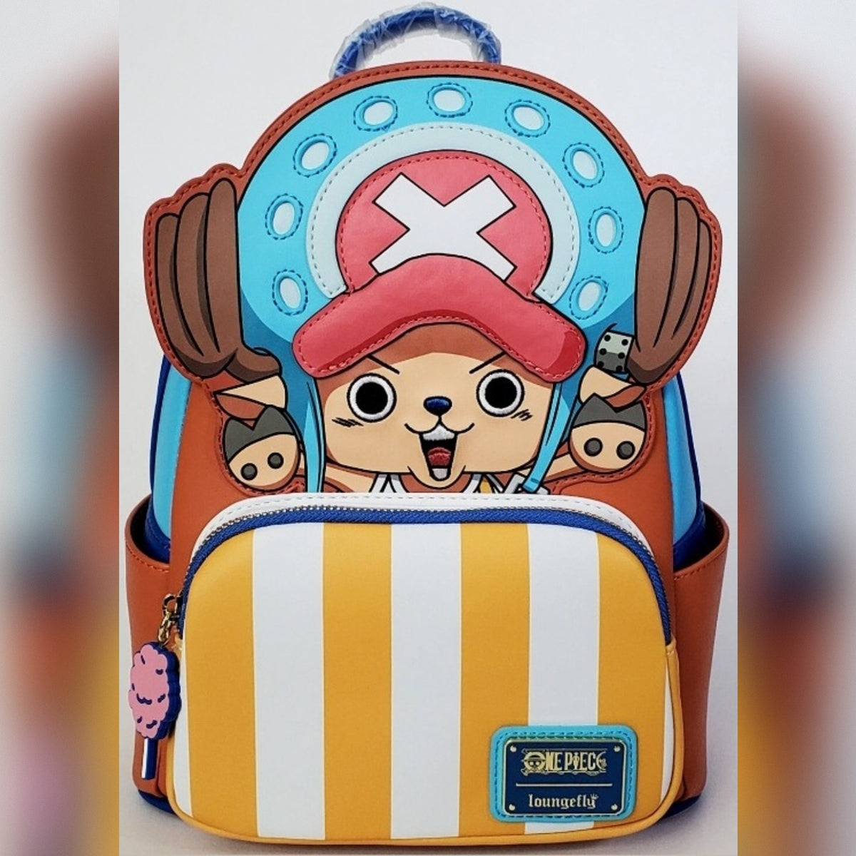 Loungefly One Piece Tony Tony Chopper Figural Mini Backpack, NWT