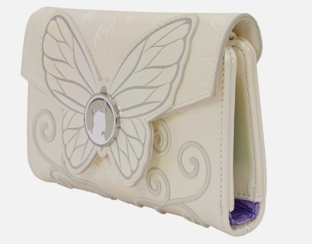 OOAK Pinhancements Custom Wicked Butterfly Loungefly Wallet NWT