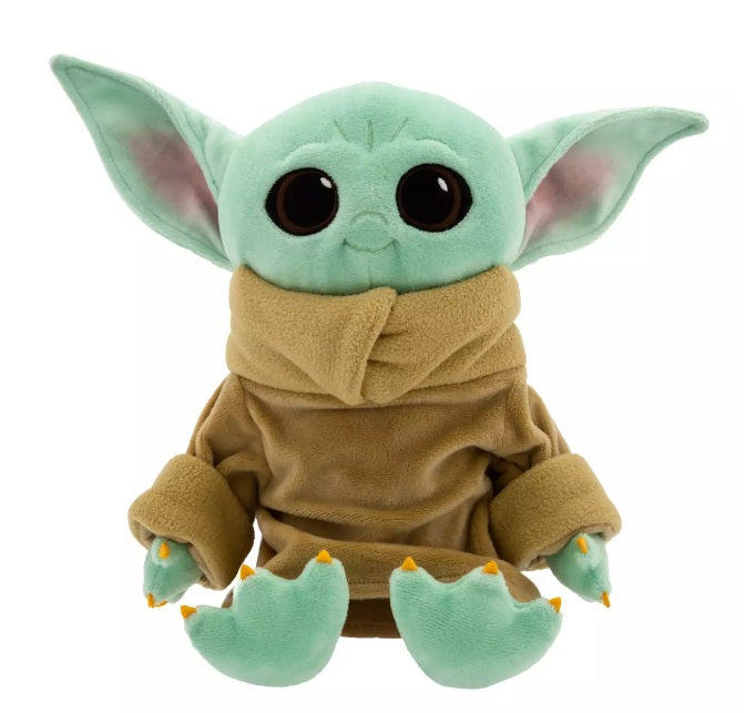 Disney Store Grogu Plush Reversible Swaddle Star Wars Mandalorian Baby Yoda 10.5” NWT