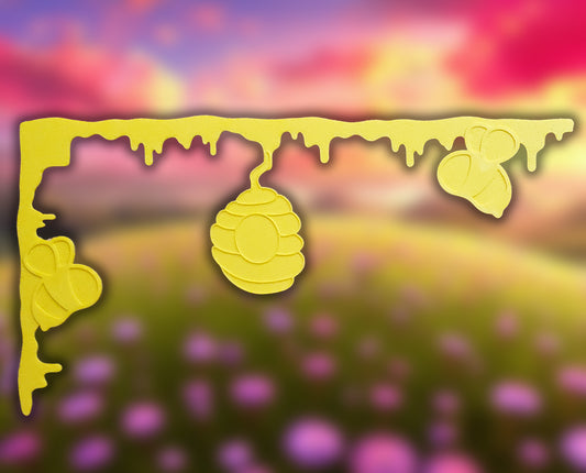 Hive & Bee border accent