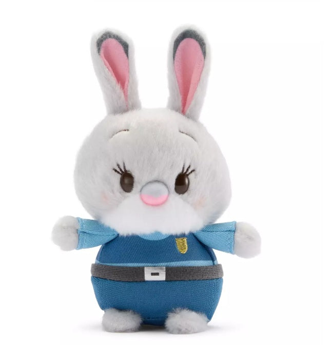 Disney Store Japan Zootopia Urupocha Chan Plush Set of 2 Judy Hopps Nick Wilde Mini 4” NWT