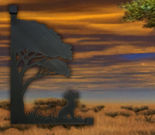 Savanna Sunrise Border Accent – Lion Cub Edition