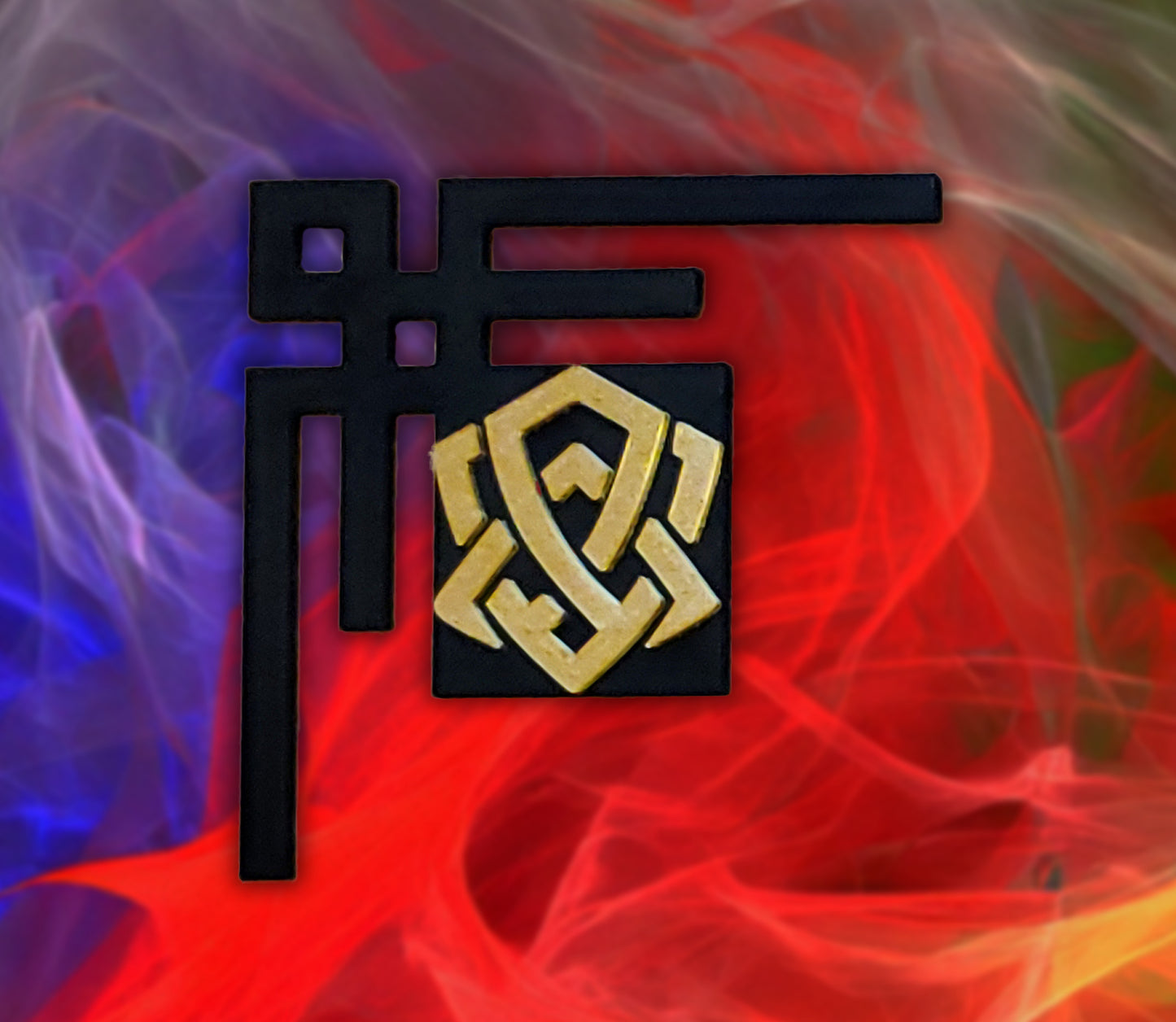 Lorcana icon and inks border accents