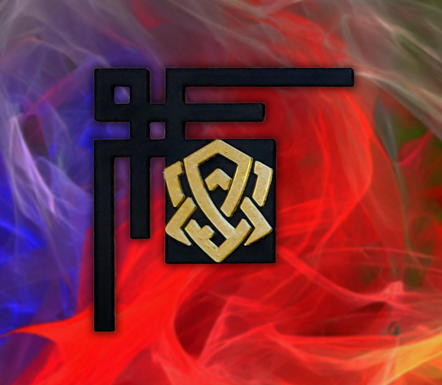 Lorcana icon and inks border accents