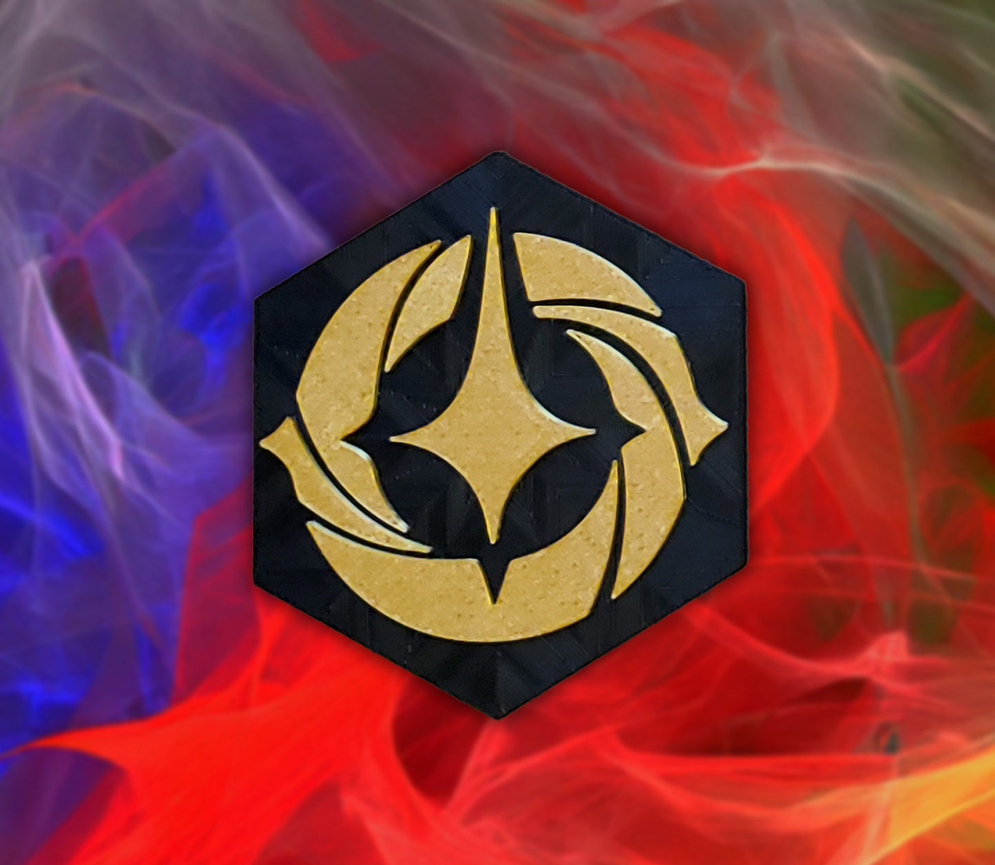 Lorcana icon and inks border accents