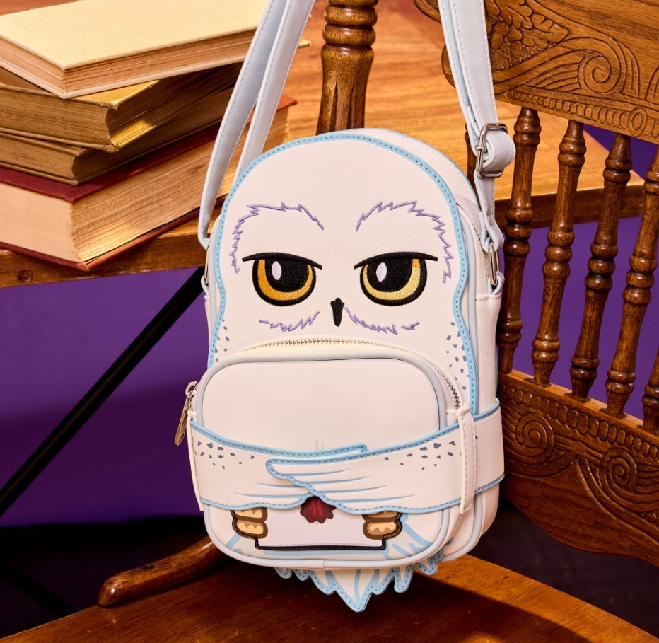 Loungefly Harry Potter Hedwig Crossbuddies Cosplay Crossbody Bag New with Tags