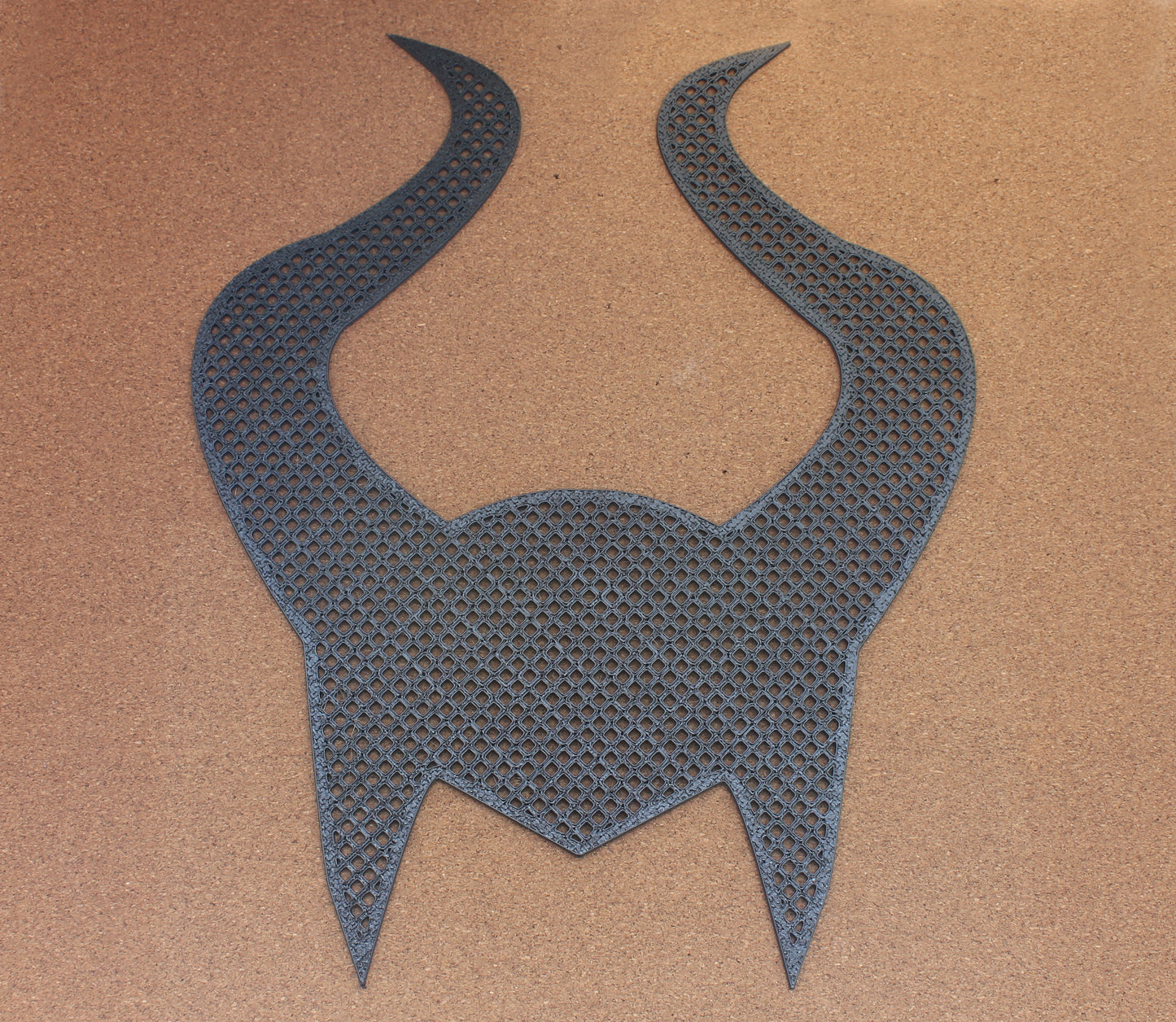 Maleficent inspired horn pin board