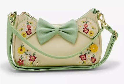 Loungefly Disney Minnie Mouse Floral Ears Shoulder Bag