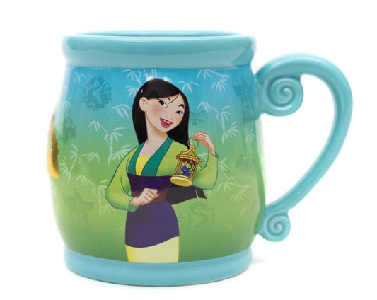 Disney Princess Stories Series – Mulan Relief Ceramic Mug