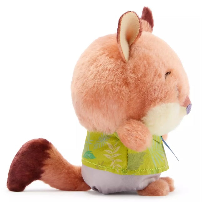 Disney Store Japan Zootopia Urupocha Chan Plush Set of 2 Judy Hopps Nick Wilde Mini 4” NWT