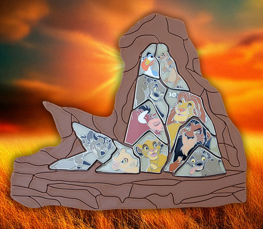 Pride Rock puzzle frame