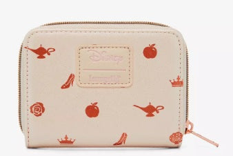 Loungefly Disney Princess Icon Iridescent Mini Zipper Wallet