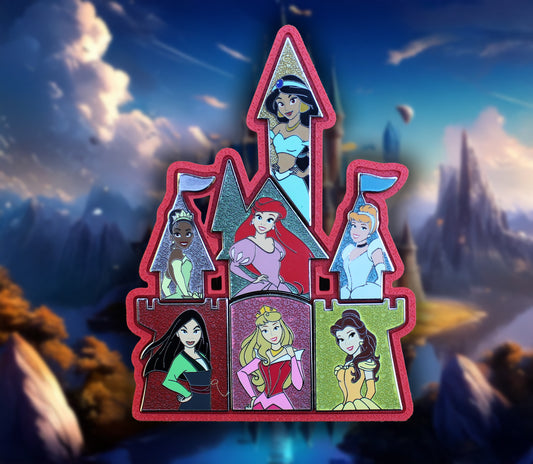 Disney Princess Fantasyland Castle Booster set frame