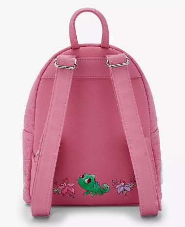 Loungefly Disney Tangled Rapunzel Flowers Mini Backpack NWT