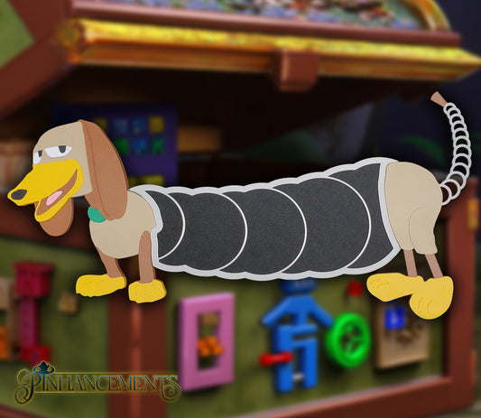 Slinky Dog felt pinboard