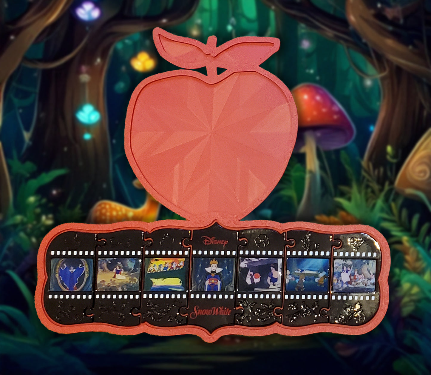 Snow White Final Frames Puzzle Pin Frame – Poison Apple & Classic Editions