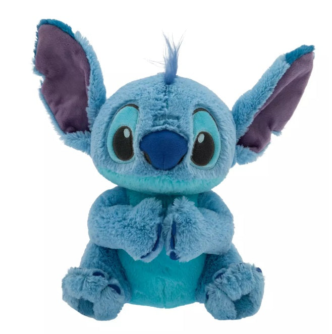 Disney Store Stitch Plush Reversible Swaddle Lilo & Stitch Baby Stitch 11.75” NWT