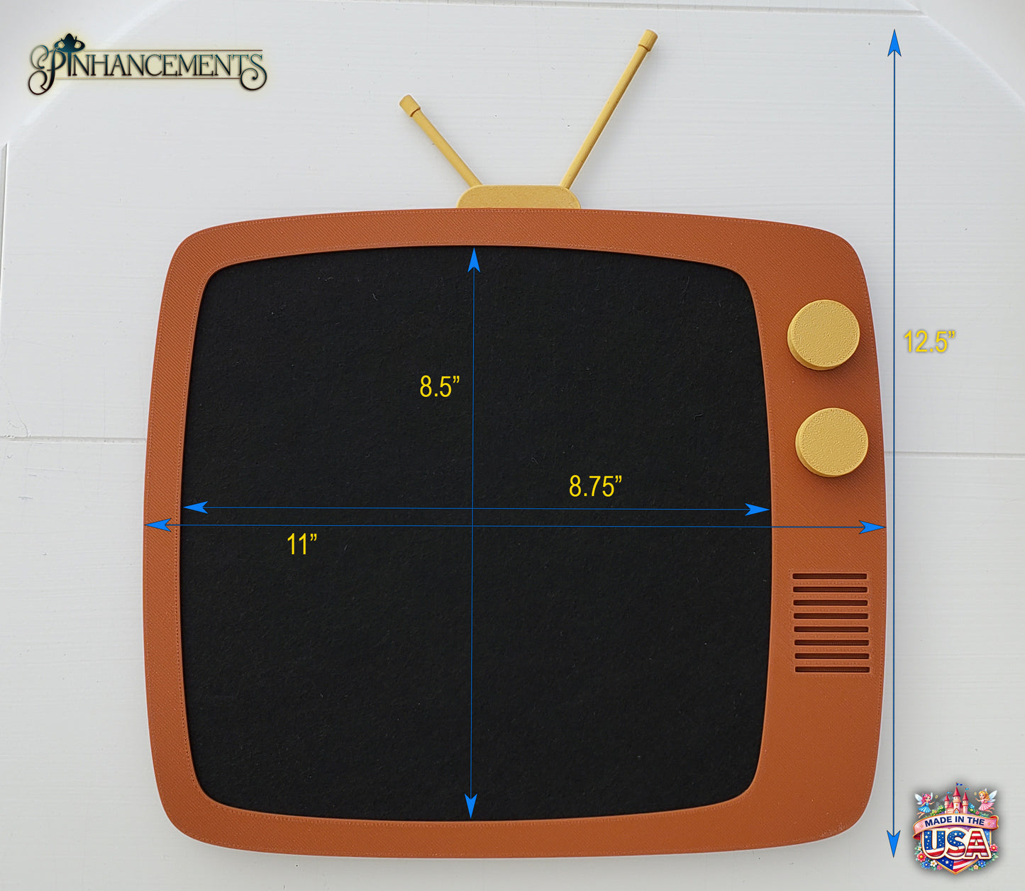 Retro TV Pinboard