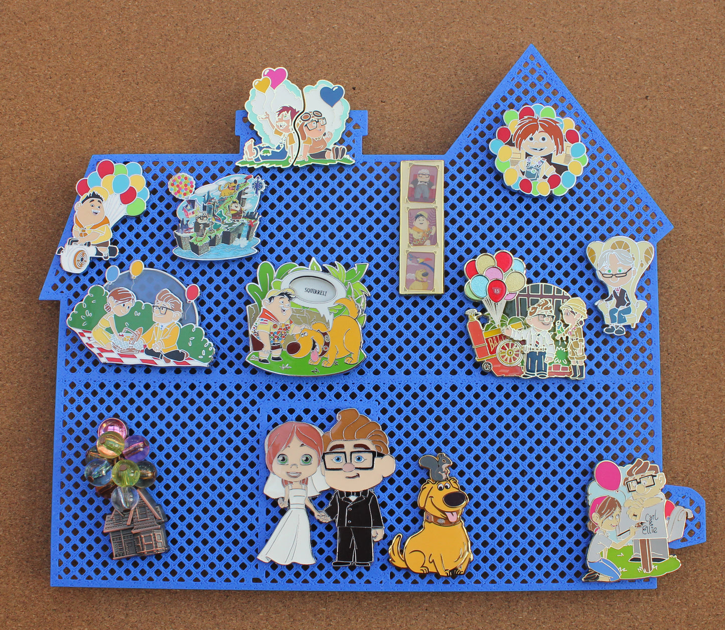 Up inspired pin board