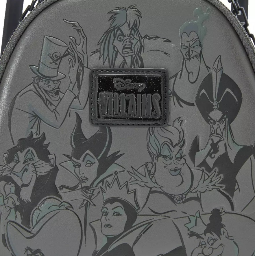 Disney Store Exclusive Villains Mini Backpack with Removable Chain Strap