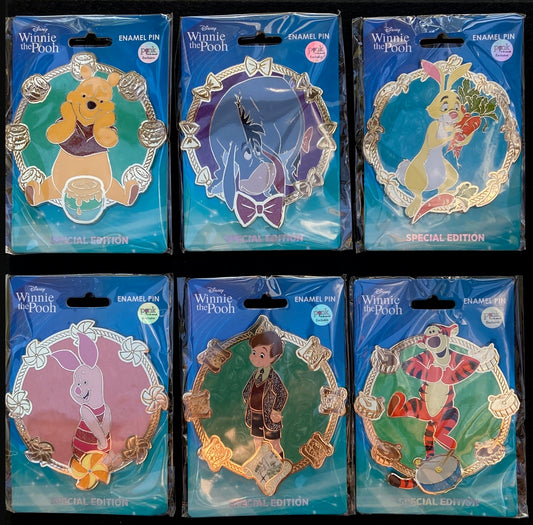 PALM Winnie the Pooh Complete 6-Pin Jumbo Set | Limited Edition 300 | NWT