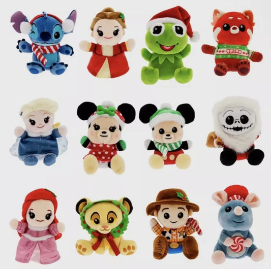 Disney Parks 2024 Wishables Plush Holiday Countdown Calendar