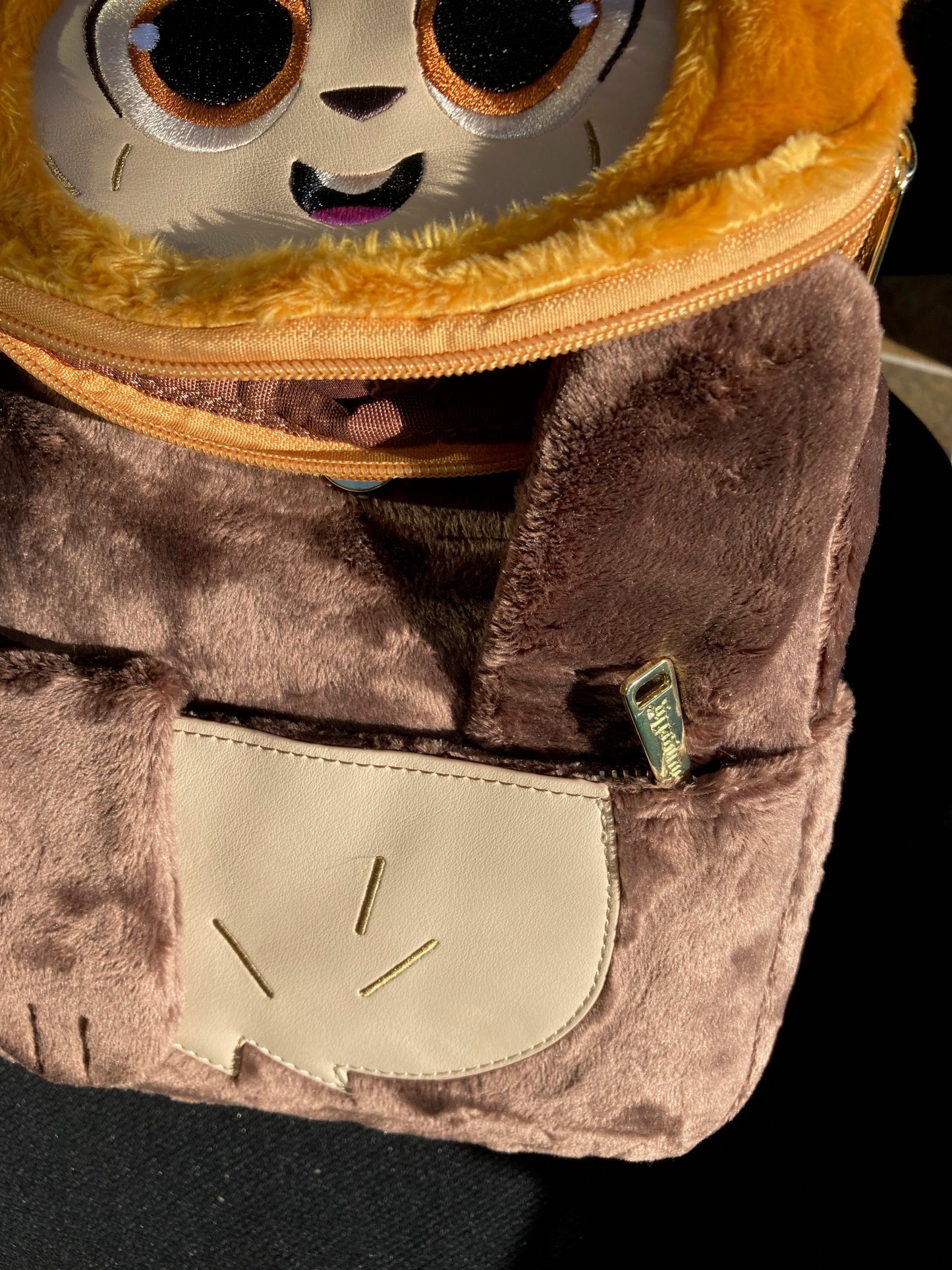 Loungefly Star Wars Wicket Ewok Plush Backpack NWT and Character Funko