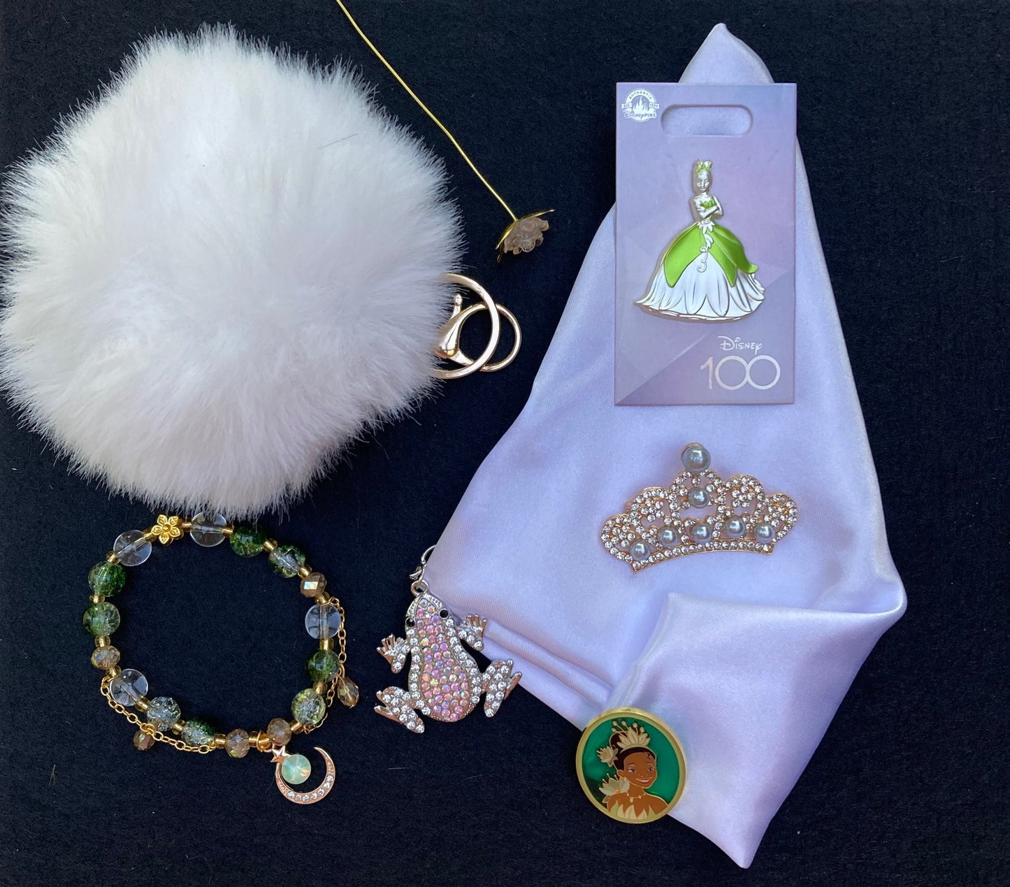 Disney Loungefly Cake Mini Backpack & Signature Bundle NWT - Tiana