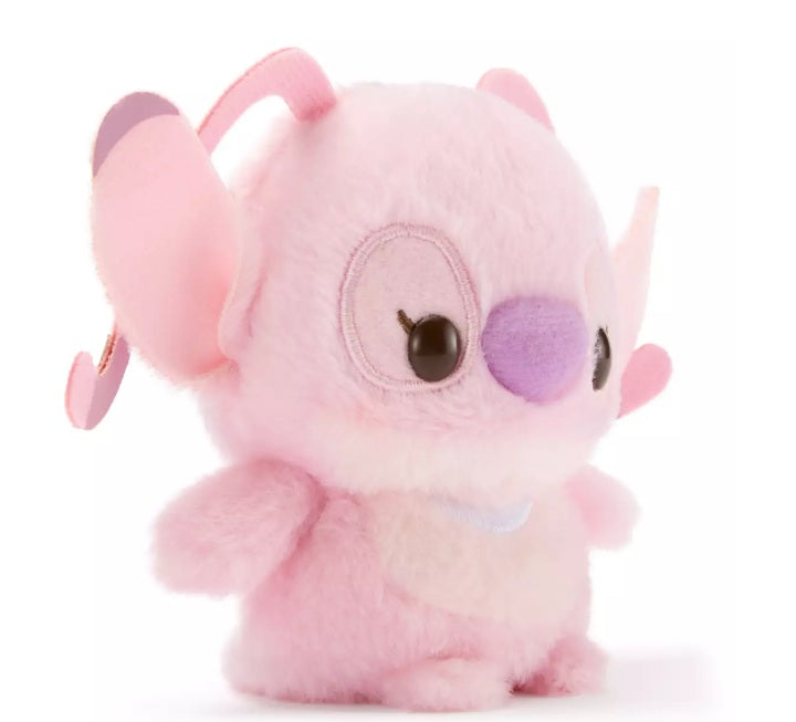 Disney Store Japan Stitch Angel Urupocha Chan Plush Set of 2 Lilo & Stitch Mini 4” NWT