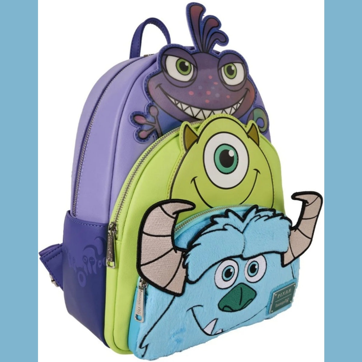 Monsters Inc Trio Backpack from 707 Street