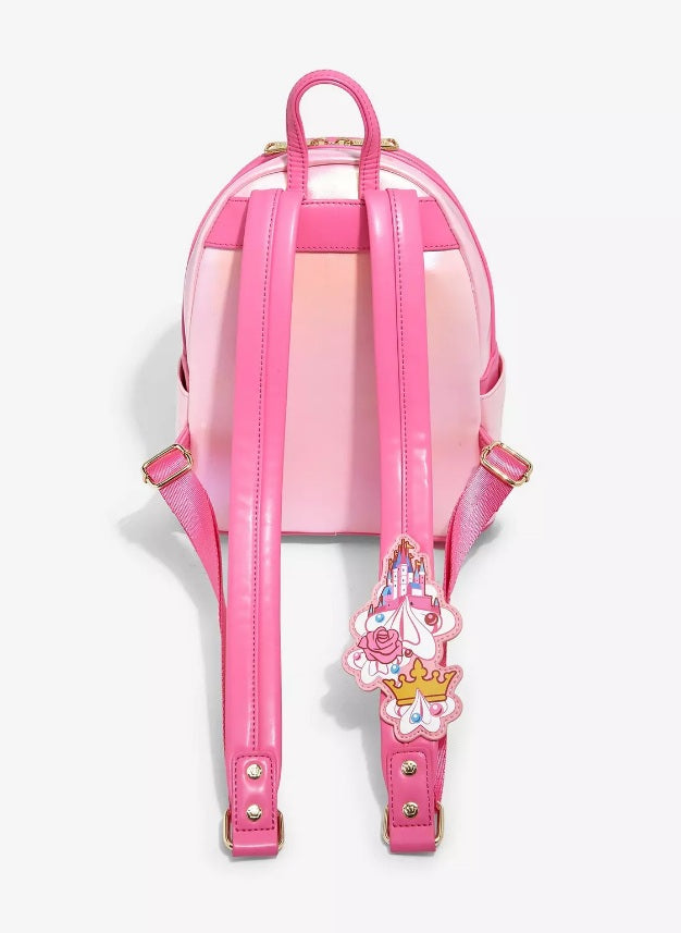 Disney Loungefly Cake Mini Backpack & Signature Bundle NWT - Aurora