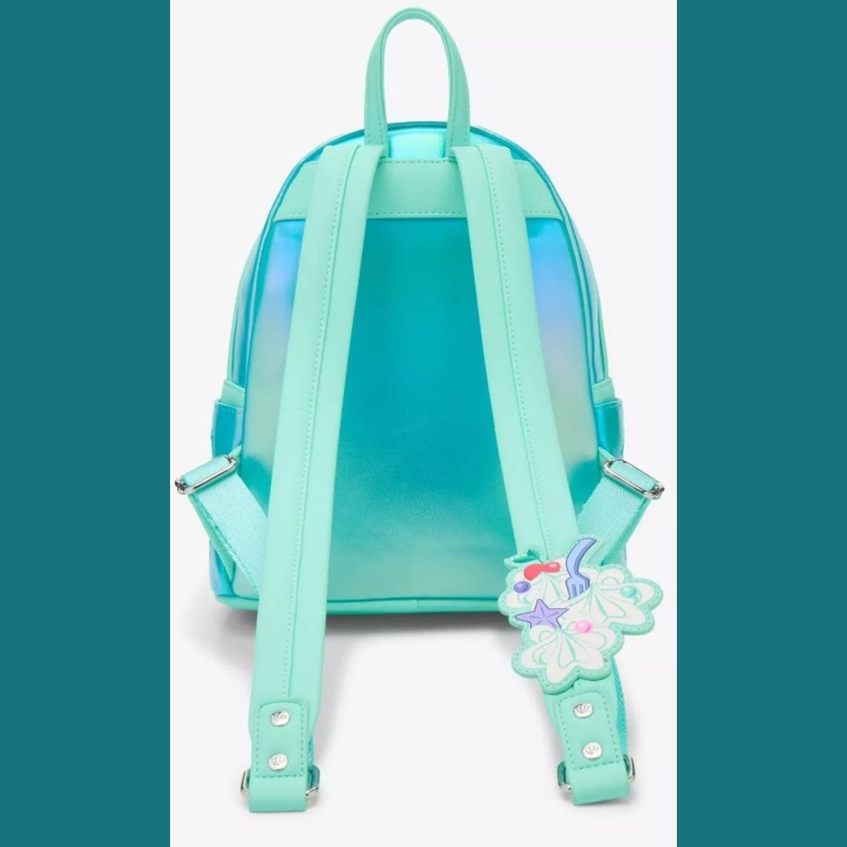Disney Loungefly Birthday Cake Mini Backpack NWT with Accessories Bundle - Ariel