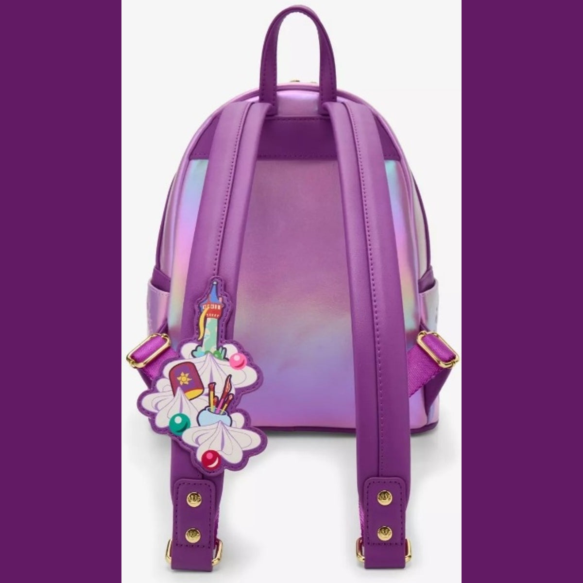 Disney Loungefly Cake Mini Backpack NWT & Free Accessories Bundle - Rapunzel