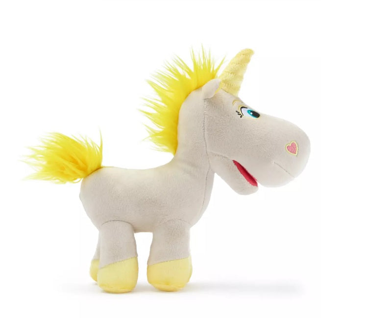 Disney Store Buttercup Plush Toy Story 4 Mini Bean Bag 9” Unicorn NWT