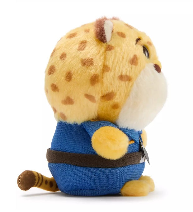 Disney Store Japan Zootopia Urupocha Chan Plush Set of 2 Clawhauser Gazelle Mini 4” NWT