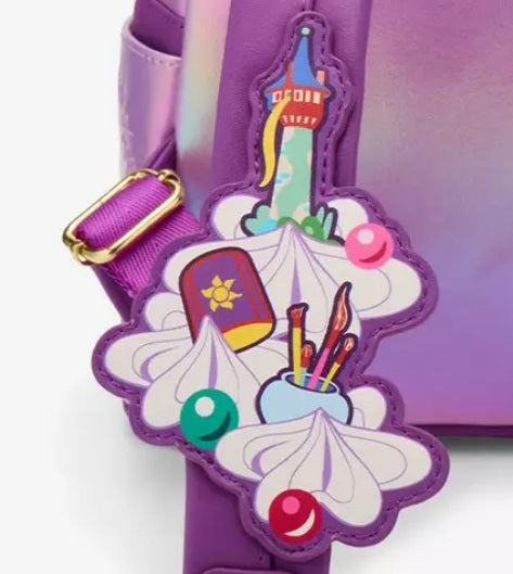 Disney Loungefly Cake Mini Backpack & Signature Bundle NWT - Rapunzel