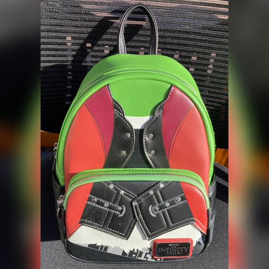 Loungefly Marvel Gamora Cosplay Mini Backpack SDCC 2022 Glow In The Dark NWT