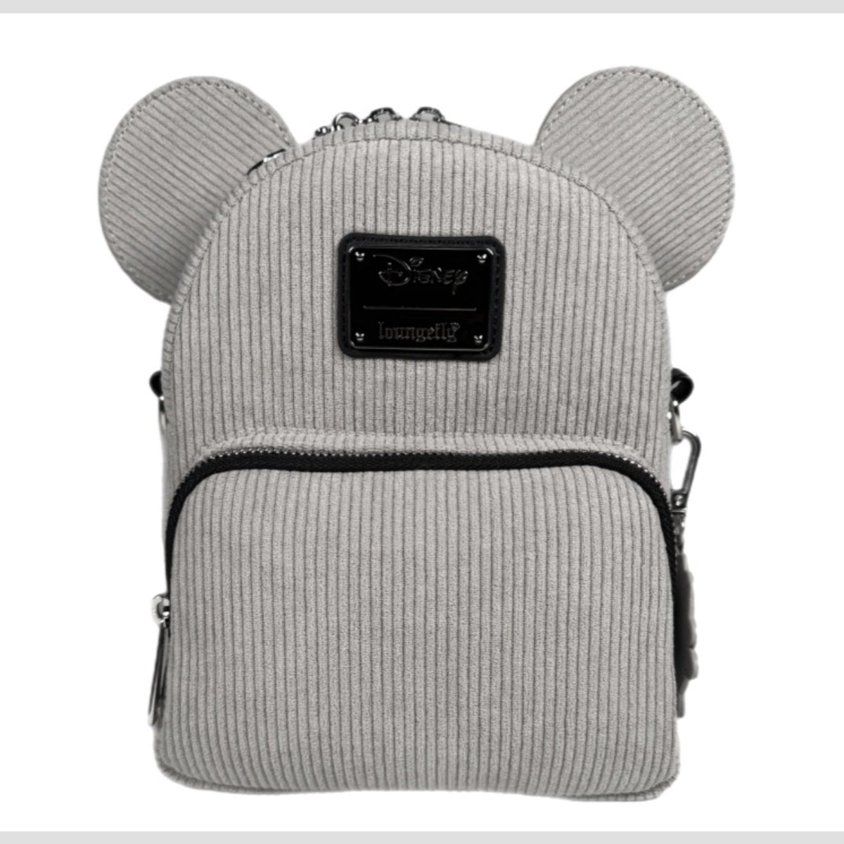 Loungefly Disney Steamboat Willie Corduroy Convertible Mini Backpack LE 1000 NWT