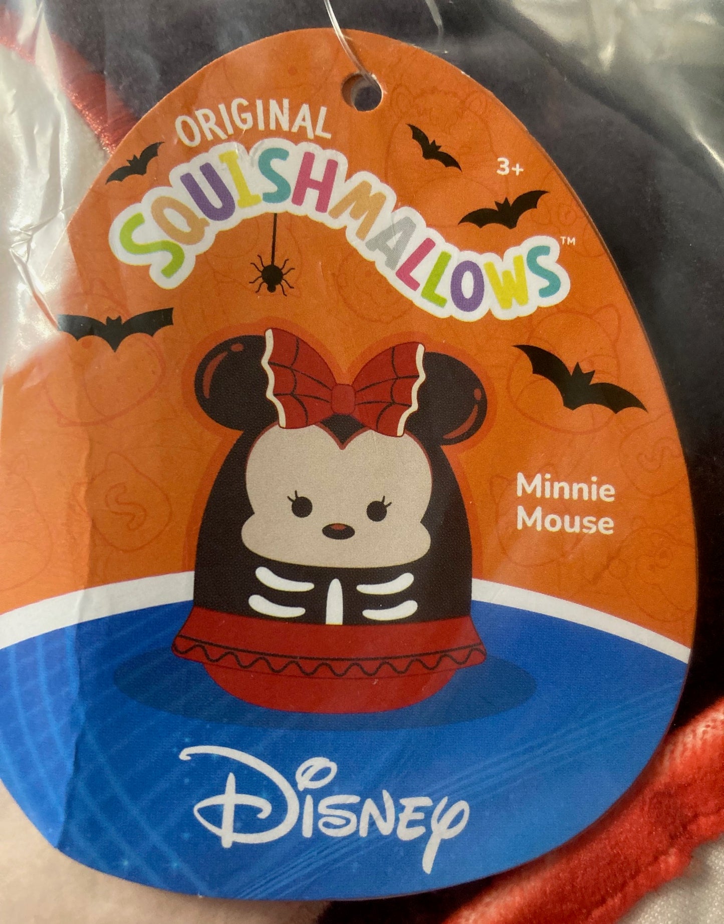 Disney Squishmallows 12-Inch Minnie Mouse Skeleton (Halloween Limited Edition) – New With Tags