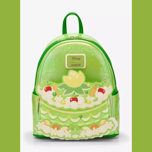 Disney Loungefly Cake Mini Backpack NWT & Free Accessories Bundle  - Tiana