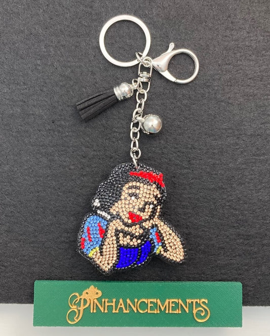 Disney Snow White all bling Bag Charm, Purse Charm